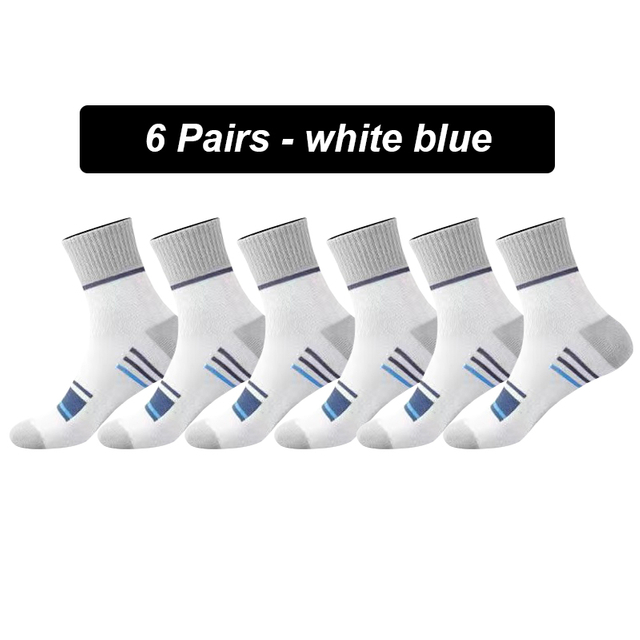 Bestseller Men Socks Breathable Cotton Sports Stockings Men Socks Comfortable Sweat Absorption Deodorant Business Sox High 
