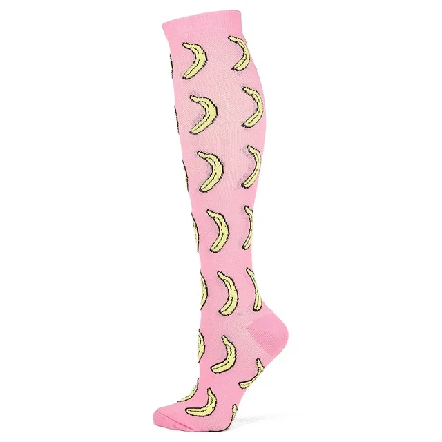 Contract Manufacturing Yoga Socks Silicone Cotton Stripe Pile Non-slip Dot Women High Quality Pilates Grip Over The Calf 