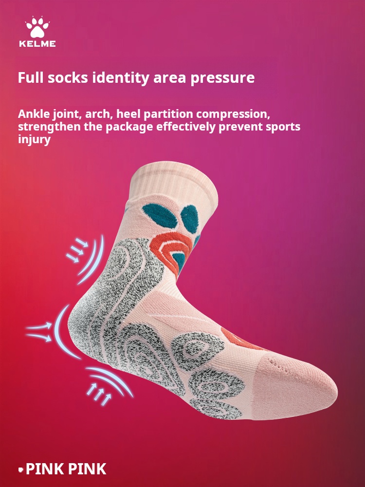 Bulk Purchase Kelme Sports Socks Long Tube Socks Breathable And Non Slip Running Socks American Elite High Top Professional 