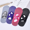 bulk purchases Women Silicone Non-slip Five Toe Pilates Socks Breathable Cotton Ankle Ladies Yoga Socks Ballet Dance Fitness 