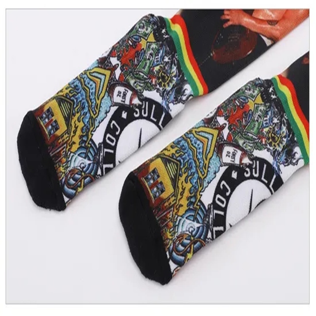 Custom Made Printing Men Socks Crew Socks Premium Quality Sport Socks