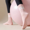 Wholesale Custom Logo High Quality Embroidery Yoga Pilates Ruffle Women Anti-Slip Cotton Sports Grip Socks