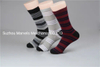 Unisex Stripe Pattern Cotton Crew Sock Sports Sock Custom Design