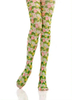 Cashmere 360 Digital Socks Custom Printed Lolita Pantyhose Flower Women Seamless Tights