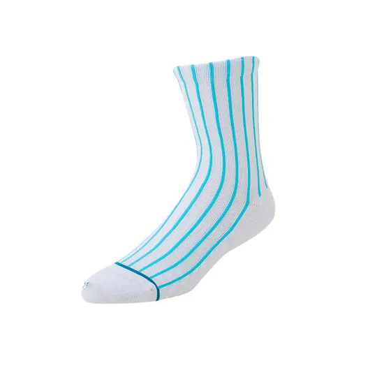 Free Sample Colorful Sports Men′ S Socks Custom Logo Ribbed Cotton Socks