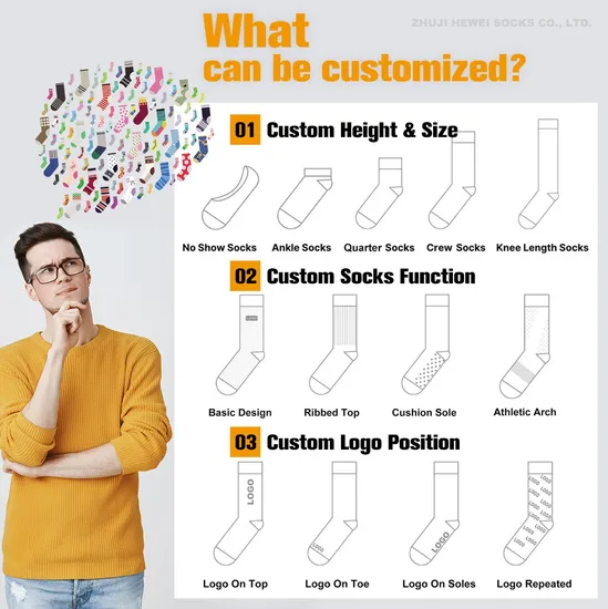 Wholesale Breathable Thin 100% Cotton Men Sports Dress Socks Custom Logo Casual Sock Adult Crew Socks