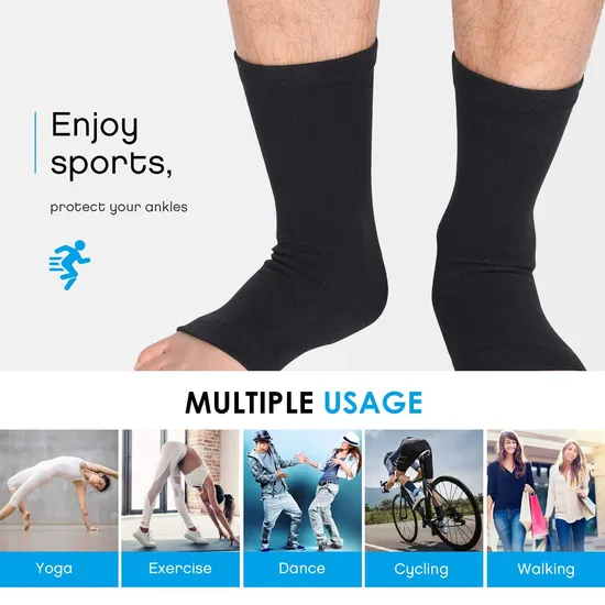 Custom Logo Relieve Plantar Fasciitis Medical Stocking Support Arch Ankle Compression Sleeve Socks