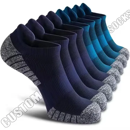 White Black and Orange Spring Athletic Fashionable Sports Men Top Quality Custom Basketball Socks