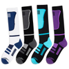 Winter Outdoor Life Men Unisex Custom Solid Grey Black Arch Support Insulated Thick Fleece Cashmere Merino Wool Blend Boot Socks