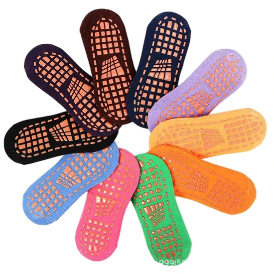 Premium Custom Trampoline Yoga Socks for Ultimate Comfort