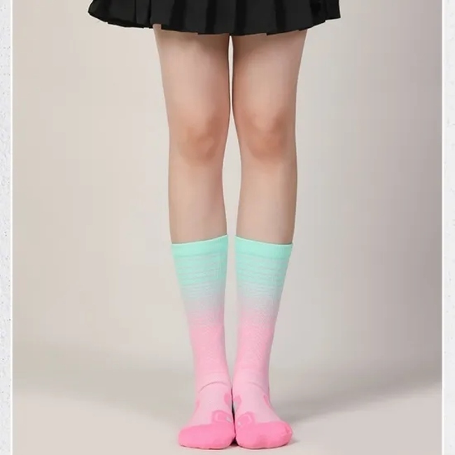 Men′s and Women′s Thickened Basketball Socks / Trendy Cushioned Crew Socks