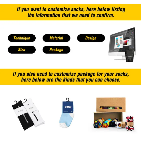 White Black 100% Cotton High Quality Fashion Custom Logo Men Crew Socks