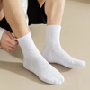 Latest Promotion Price Custom Logo Men′s Athletic Ankle Solid Socks Breathable Sheer Cotton Anti-Foul Feature Nylon Sport Socks