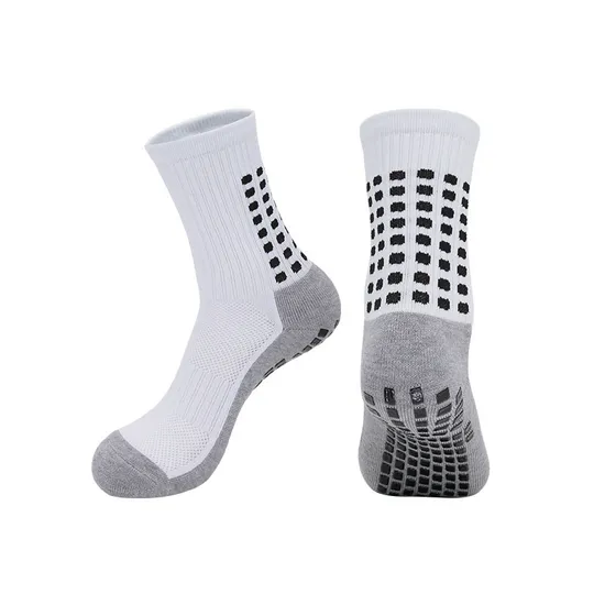 Custom Sports Socks Men Athletic Socks Non Slip Football Grip Sock