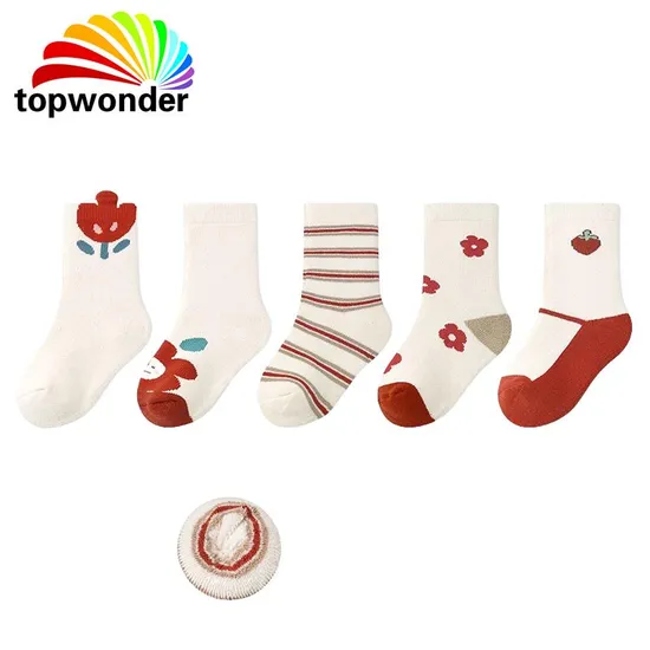 Customize All Designs of Baby Winter Sock, Baby Cotton Sock, Baby Terry Sock, Baby Knee High Sock, Baby Thick Sock in Many Colors, Sizes and Material