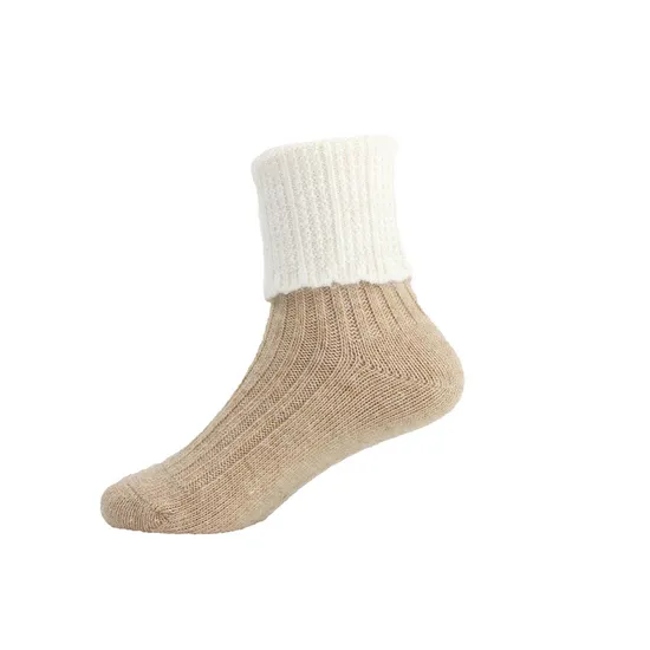 Unisex Baby Kids Children Custom Cotton Wool Fold Normal Comfort Socks