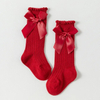 Low MOQ Free Sample Custom Logo/Color Infant Baby Crew Socks