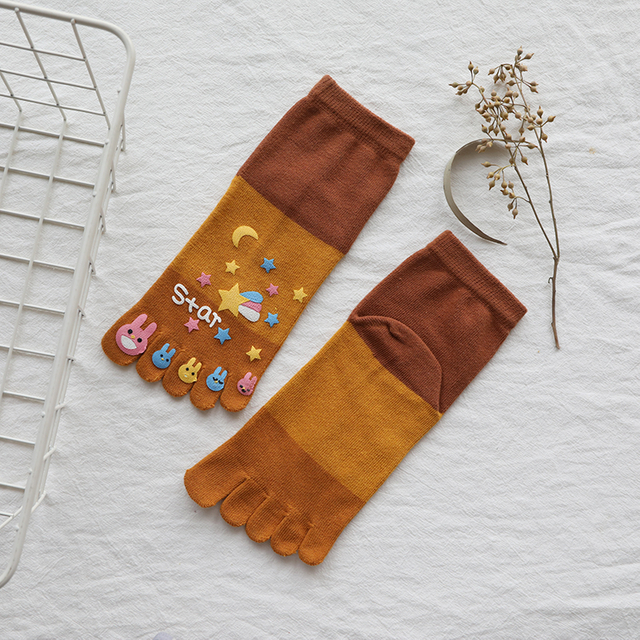 wholesale custom Buster brown cotton socks 100% toe