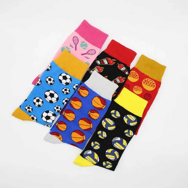 Wholesale Crew socks Fashion Sport Custom Soft Unisex Cotton Lnitted Design Novelty Crew socks