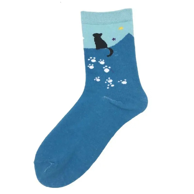 Outdoor socks funny anime wholesale Cotton Designer Men custom Fashion Crew socks
