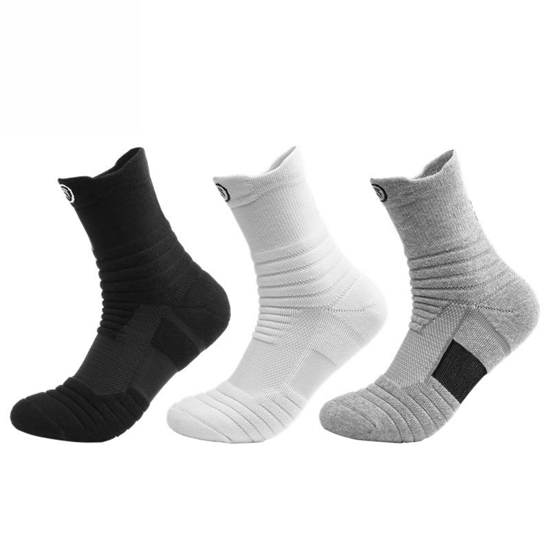  Anti slip Football Socks Men Women Basketball Sport Socks Breathable Outdoor Soccer Running Athletic Middle Tube 