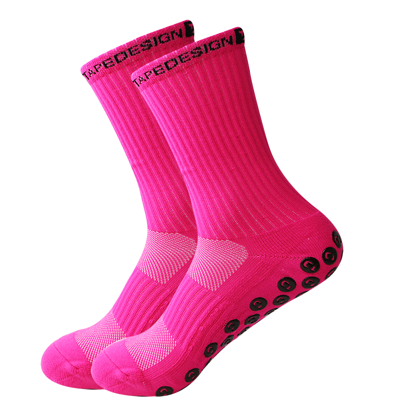  Men and Women New Football Socks Sports Socks Non slip Silicone Bottom Soccer Basketball Grip 