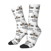  Retro Death Grips The Money Store Cover Basketball Socks Polyester Long Socks for Women 