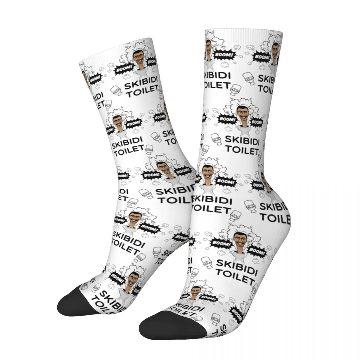  Retro Death Grips The Money Store Cover Basketball Socks Polyester Long Socks for Women 
