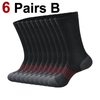  of Sports Socks Breathable Silicone Anti slip Dot Socks Football Socks Men's Mid calf Socks Basketball Yoga 