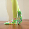 Better Price Professional Pilates Socks women Silicone Anti slip Gym Yoga Socks Cotton Breathable Five Toes Indoor Floor Dance 