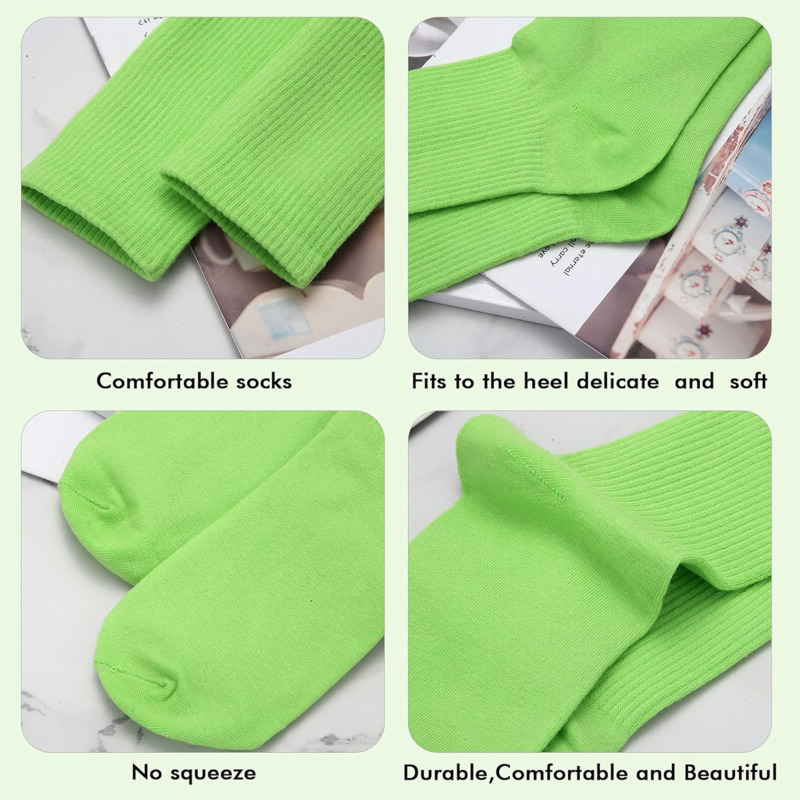quick delivery Socks Fashion Harajuku Retro women Designer Skateboard Breathable Solid Soft Multicolor Hip Hop Streewear Socks 