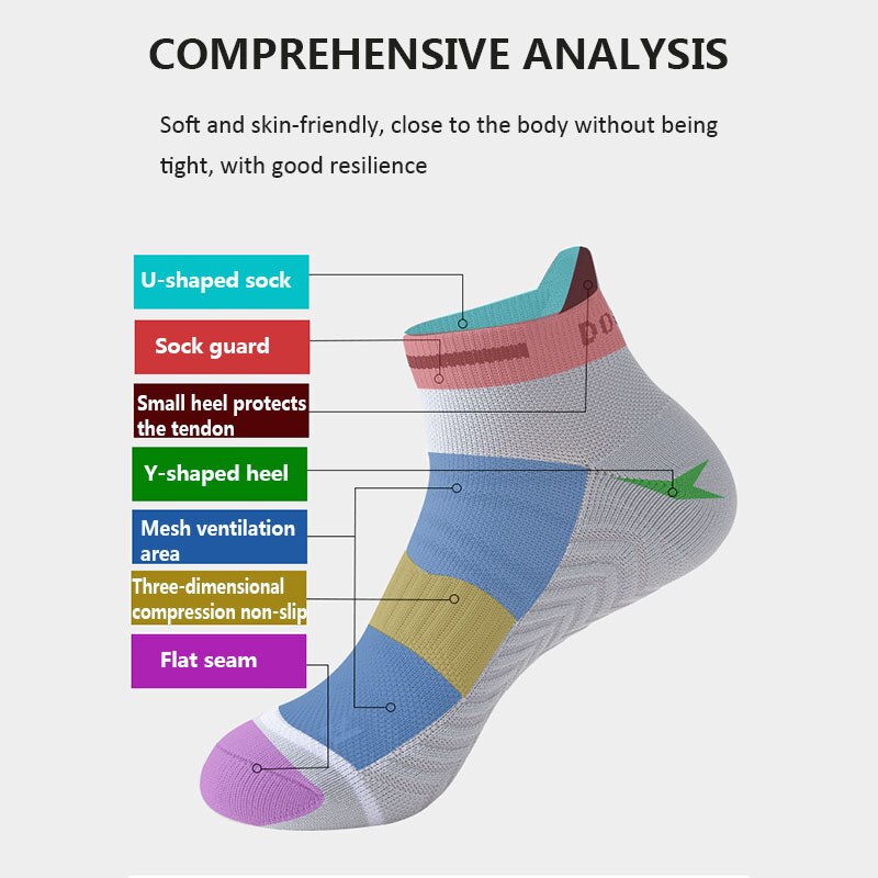 Custom Logo High Quality Winter Crew Jacquard New Letter Cute Breathable Athletic Socks Women Striped Sports Socks