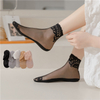 quick turnaround women s Mid Crew Socks with Cute Patterns in Black Comfortable Breathable & Moisture Wicking for Daily 