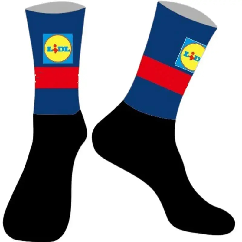 customizable Cycling Socks Antislip Bike Racing MITI Breathable FOR and 