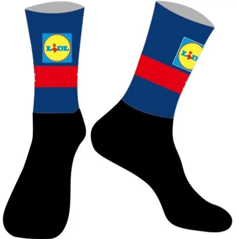 customizable Cycling Socks Antislip Bike Racing MITI Breathable FOR and 