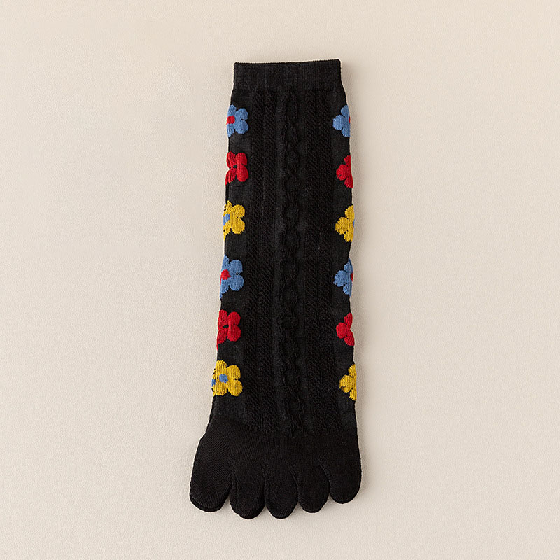 OEM Factory women Cotton Loose No Pilling Socks Knitting Rib Thin Spring Winter Female Sock High Tube Streetwear Soft Casual 