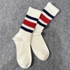 Men Women Adult Sports Soccer Socks Anti slip Stripe Basketball Running Football Athletic Gym Breathable Compression 