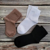 Bamboo Color Custom Men′s Bamboo Crew Socks Wholesale High Quality Sustainable Plain Socks for Men