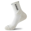 Design Your Logo Men Women Fitness Crew Sports Socks for Adults with Customized Logo Summer Autumn Sustainable Sporty Athletic Socks