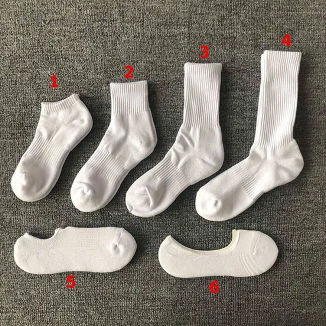 Make to Order Customised Packaging Socks-Stocking Wholesale Sports Custom Logo Brand Women Men Print Crew Gym Sport Socks