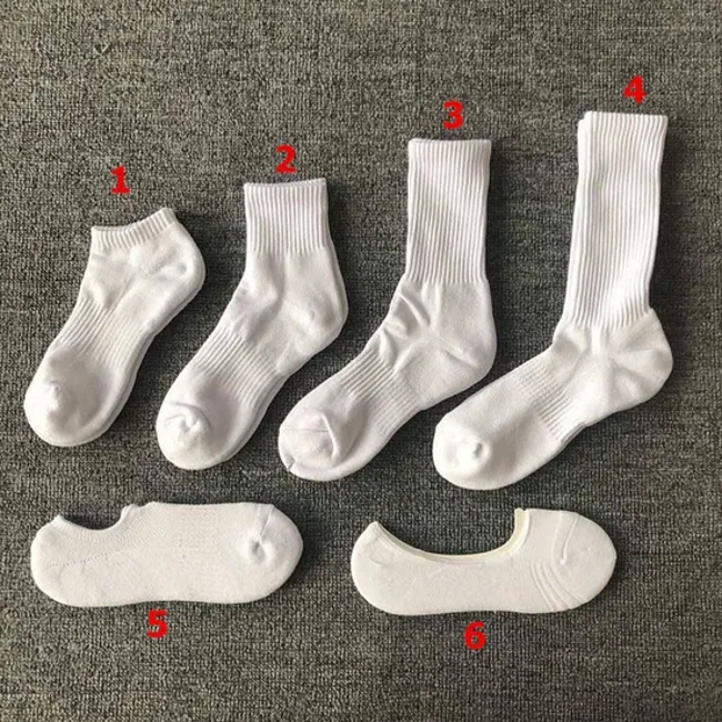Make to Order Customised Packaging Socks-Stocking Wholesale Sports Custom Logo Brand Women Men Print Crew Gym Sport Socks