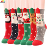 Customize All Sorts of Thick Warm Terry Winter Thermal Wool Sock Cozy X-Man Christmas Sock in Many Designs, Colors and Sizes
