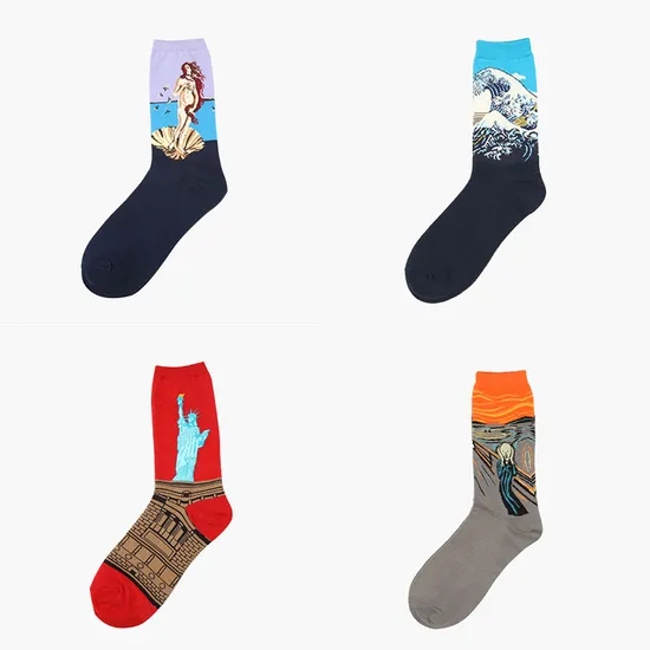 Low Price Fashion Unisex Women Men Fashion Cotton Wholesale Polyester Crew Socks