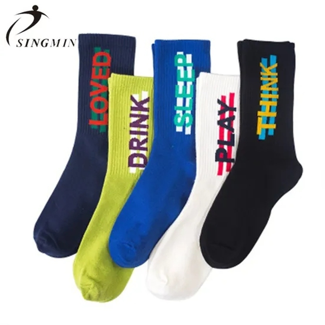 High Quality Custom Design Your Own Men Crew Sport Basketball Socks Athletic Logo Socks Customize