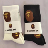 Wholesale Fashion High Quality B Ape Socks Custom Designer Men Unisex Casual Sport Thick Crew Socks Cotton Socks