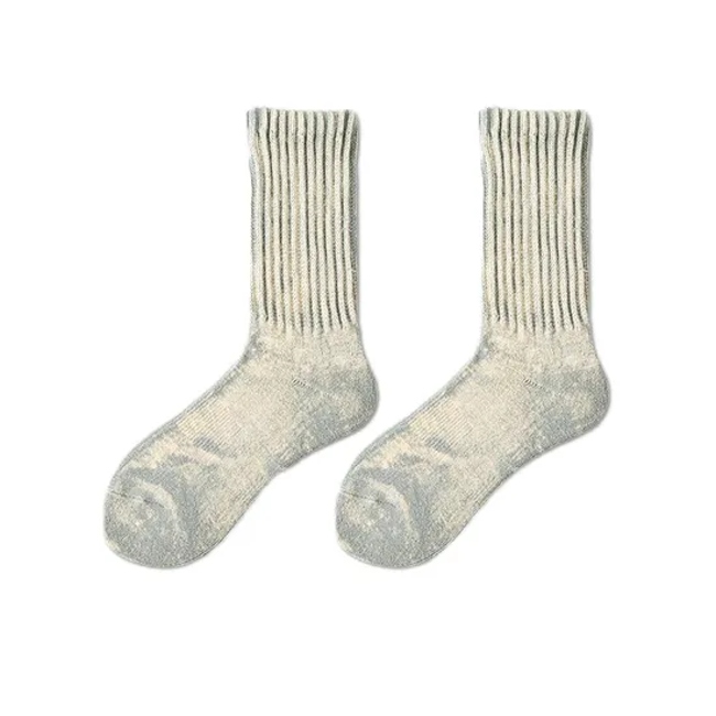 Wholesale Different Colours Cotton Crew Sports Men Streetwear Fashion New Style Breathable Comfortable Custom Tie Dye Socks