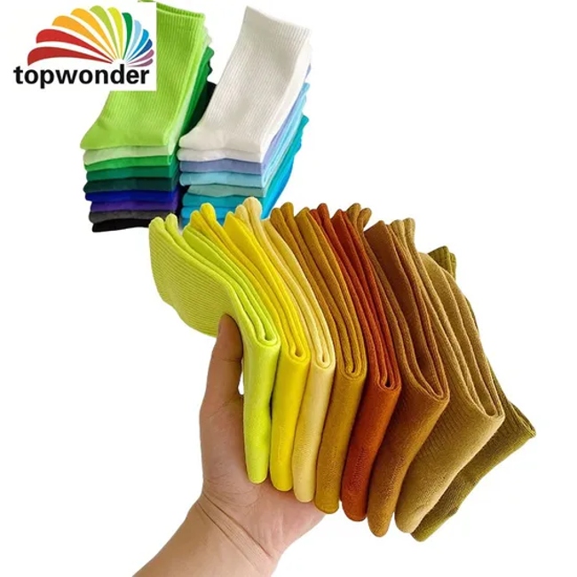 Customize All Colors of Sock Candy Color Sock Stripe Sock in Many Colors, Sizes and Material