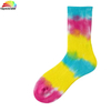 Customize and Wholesale Tie-Dyed Color Crew Fashion Stripe Sock in Many Colors at Low Prices