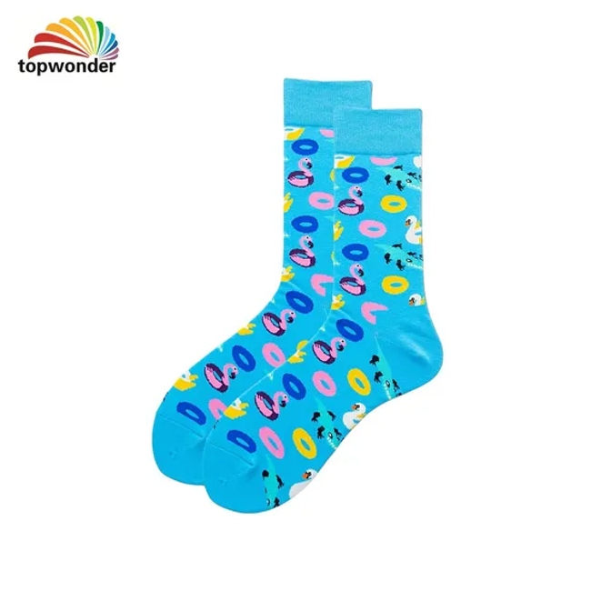 Wholesale and Customize All Designs of Fruit or Animal Sock Fashion Sock in Many Colors, Designs and Material