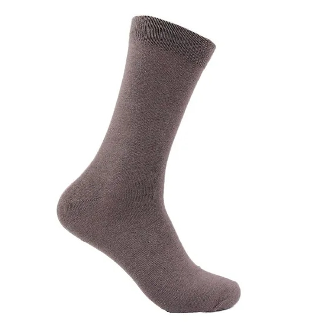 Unisex Men Women Custom Wholesale Natural Organic Crew Socks
